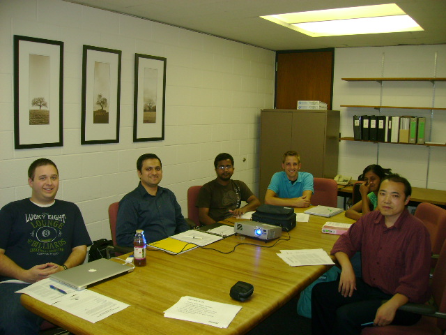 The MASL Research Group meets weekly on Wednesday afternoons to discuss ongoing research projects.